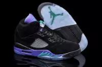 air homme jordan 5 2019U classique cuir mat pas cher 0008 noir